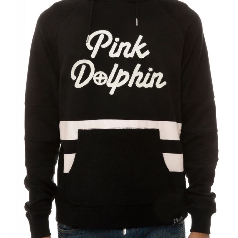 Pink Dolphin The Get Back Hoodie Men’s XL - Large Black